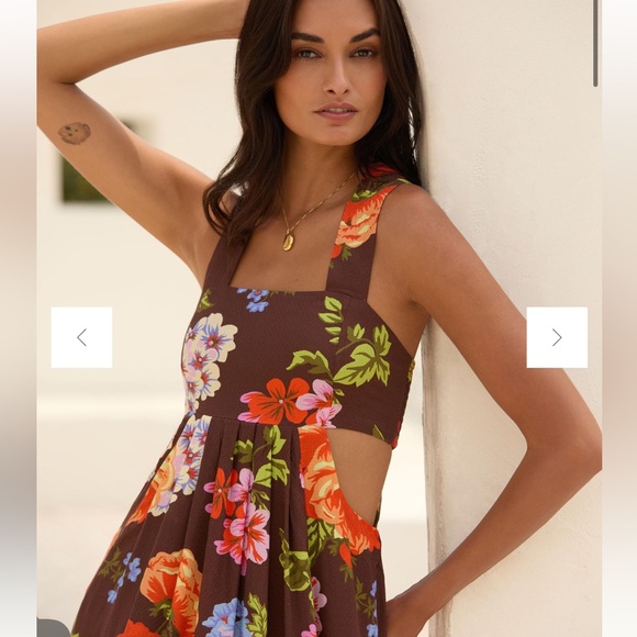 NWT Anthropologie The Piper Bandeau Maxi Dress Size Large - Picture 2 of 3